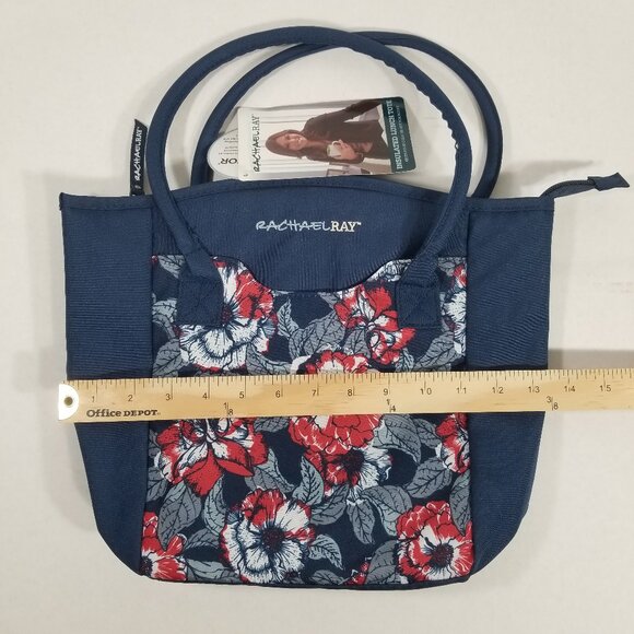 Rachael Ray Insulated Lunch Tote, Navy - Picture 3 of 7
